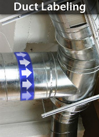 duct labeling