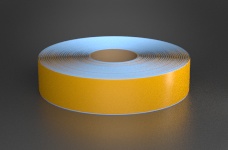 Superior Mark 2in x 100ft Beveled Yellow Floor Tape