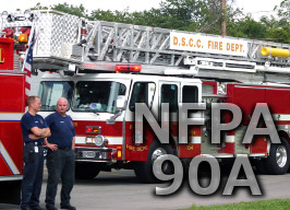 NFPA 90A labeling
