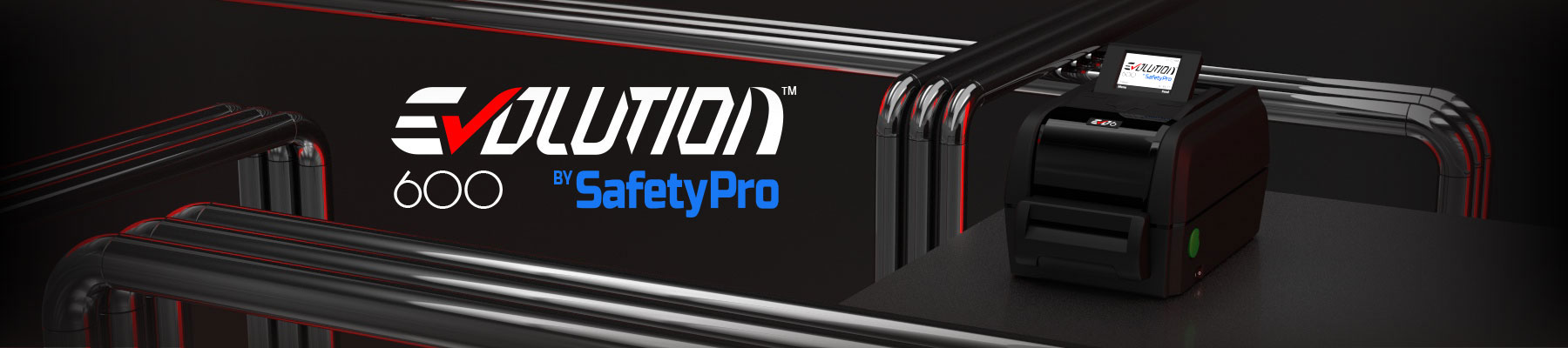 SafetyPro Evolution 600 Labeler high resolution vinyl printer