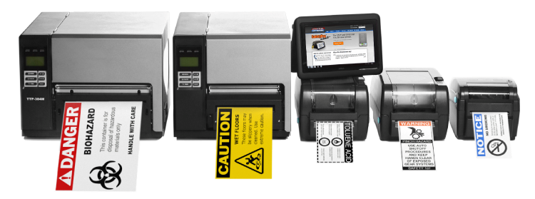 Our Industrial OSHA Label Printer line-up