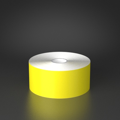 2in x 70ft Yellow Fluorescent Vinyl Tape