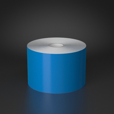 3in x 70ft Blue Fluorescent Vinyl Tape