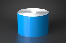 3in x 70ft Blue Fluorescent Vinyl Tape