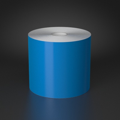 4in x 70ft Blue Fluorescent Vinyl Tape