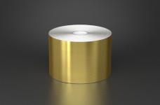 3in x 150ft Brushed Gold Metalized Film