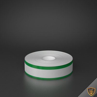 1in x 70ft Peak-Performance Continuous Double Green Stripe