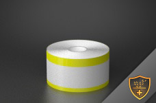 2in x 70ft Peak-Performance Continuous Double Yellow Stripe