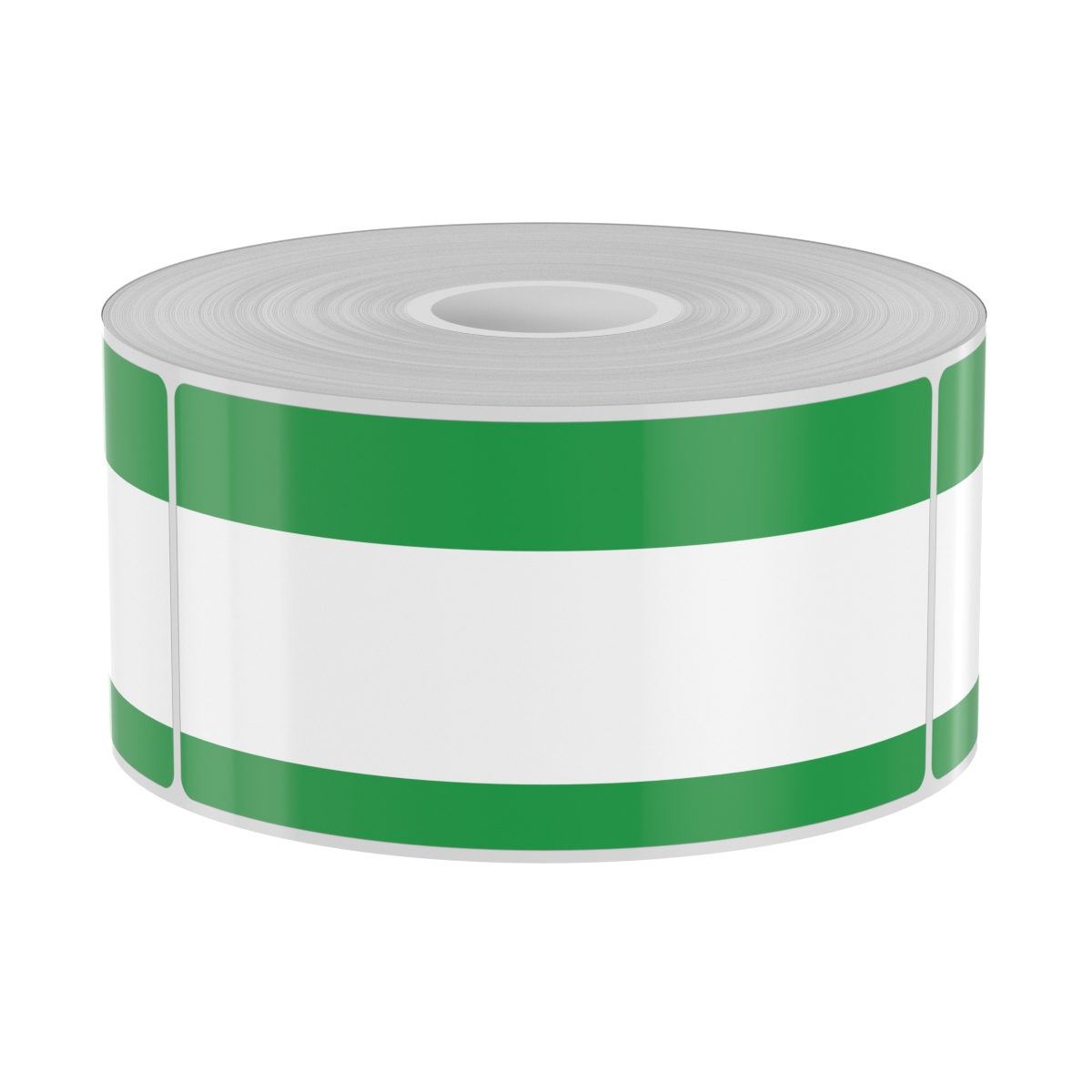 Ask a question about 250 2" x 4" High-Performance Die-Cut Green Double Band