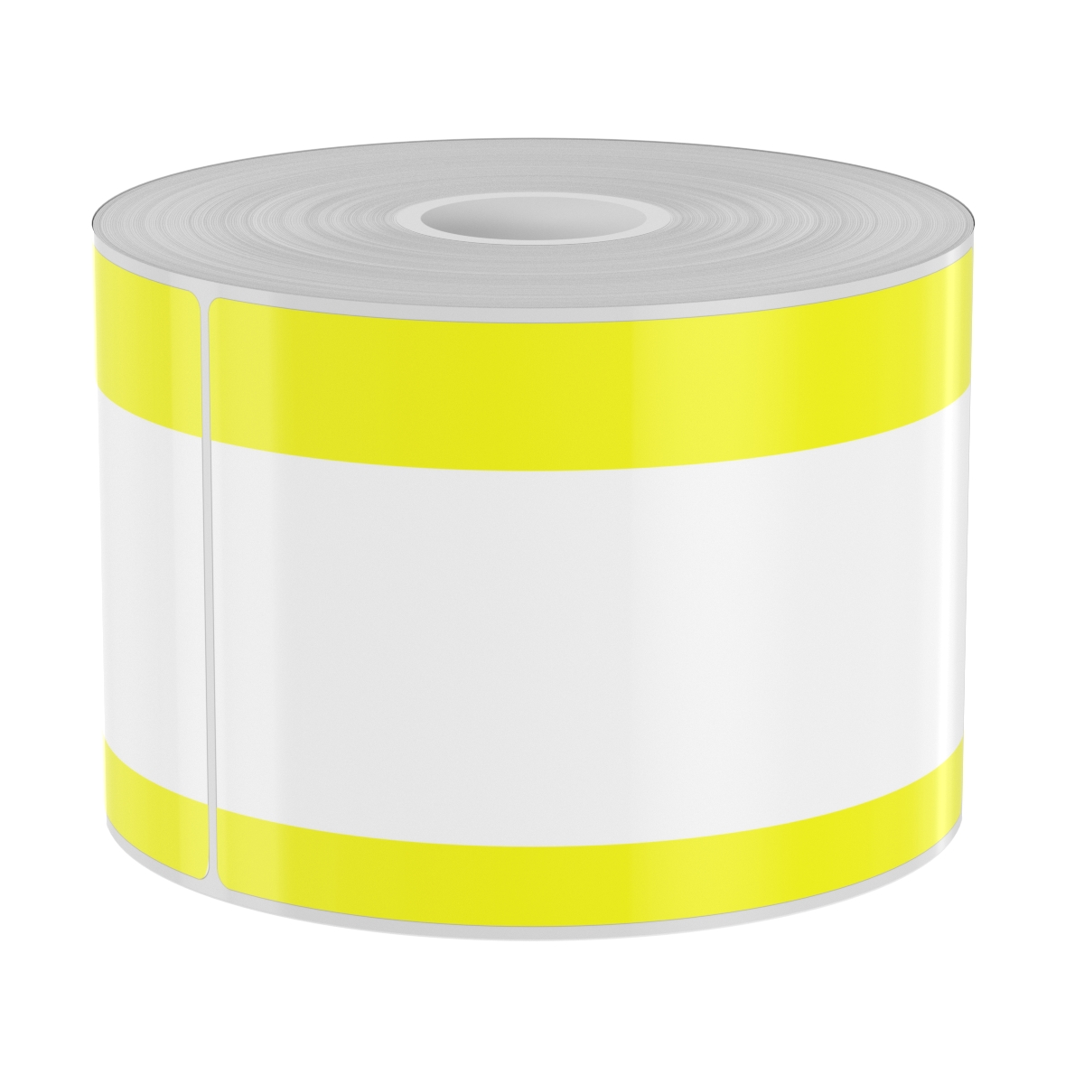 250 3in x 5in High-Performance Die-Cut Yellow Double Band
