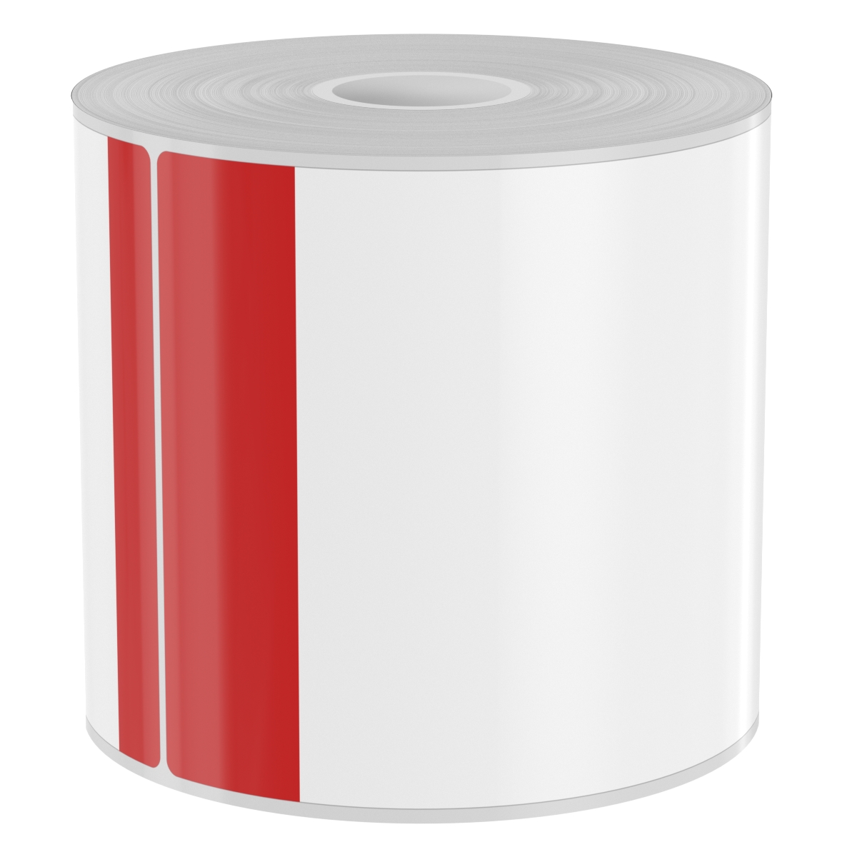 Ask a question about 250 4" x 6" High-Performance Die-Cut Red Double Band " Portrait