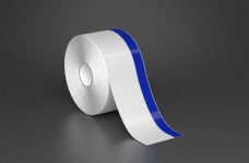 2in x 70ft Wire wraps with 0.5in printable blue stripe
