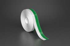 1in x 70ft Wire wraps with 0.5in printable green stripe