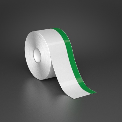 2in x 70ft Wire wraps with 0.5in printable green stripe
