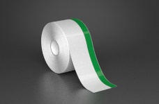 2in x 70ft Wire wraps with 0.5in printable green stripe