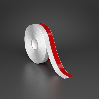 Ask a question about 1" x 70ft Wire wraps with 0.5" printable red stripe