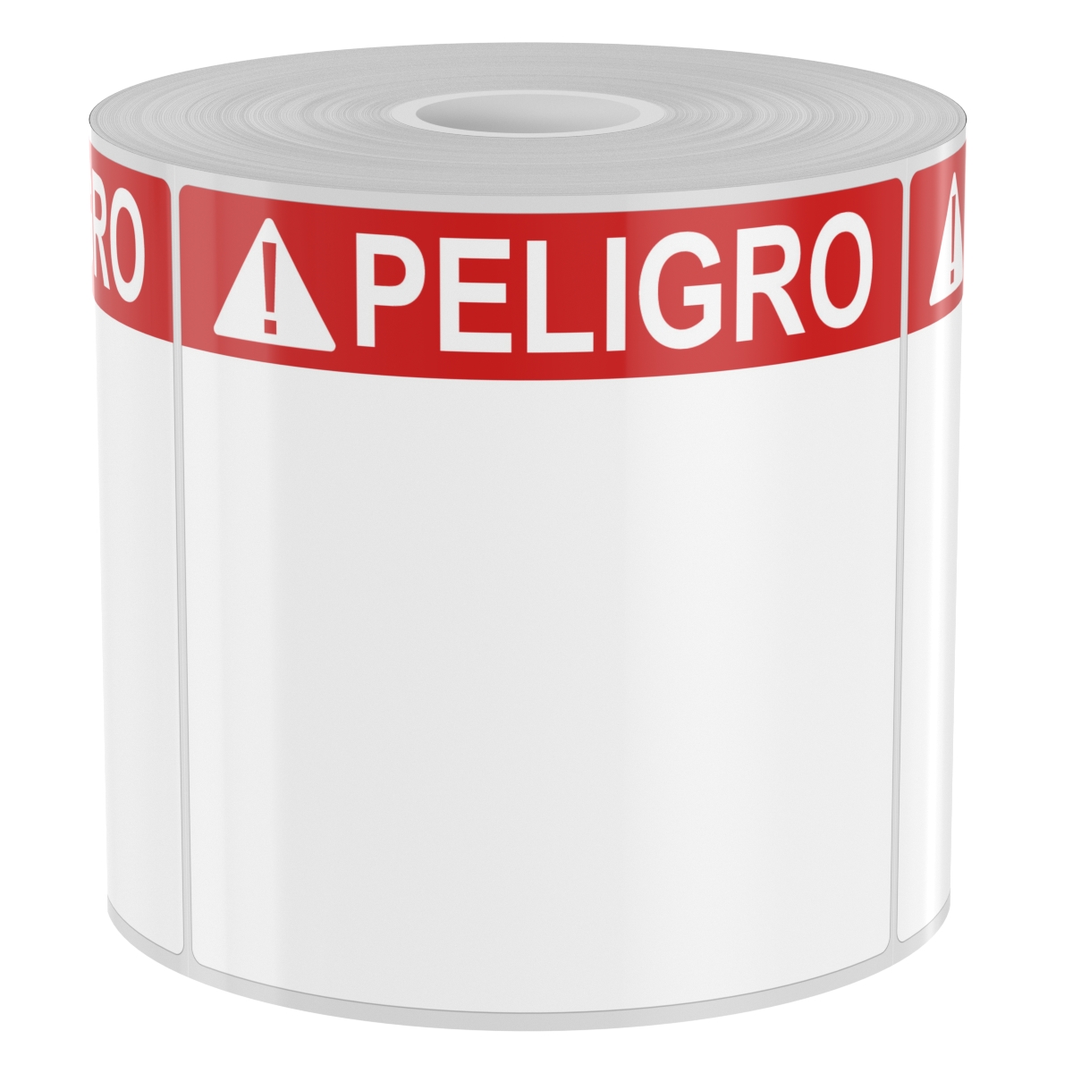 Ask a question about 250 4" x 4" High-Performance Die-Cut Red with White Peligro Header