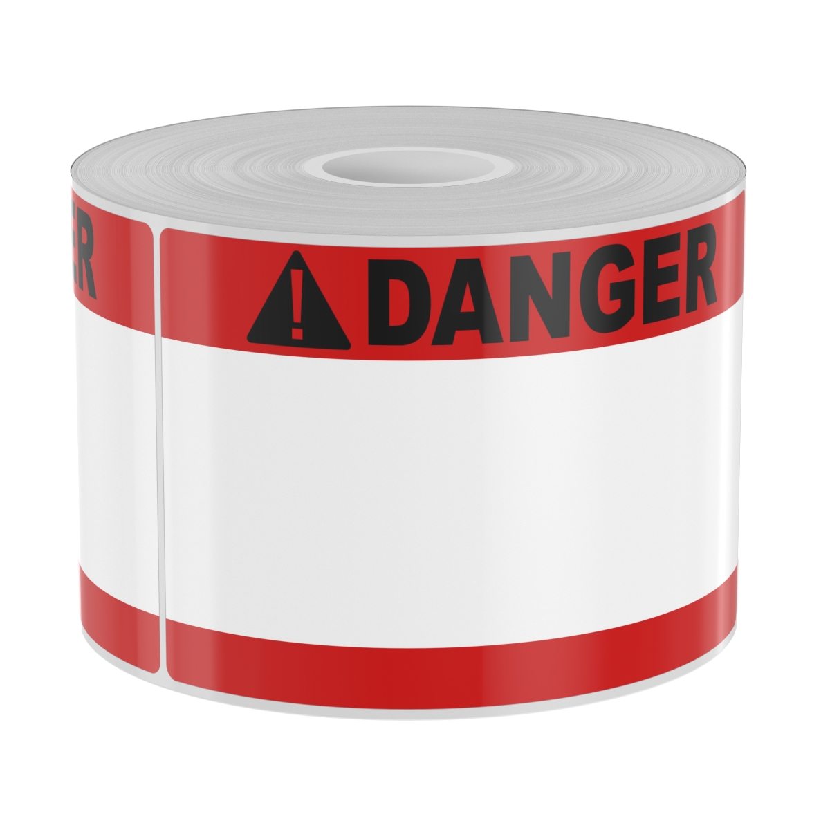 Ask a question about 250 3" x 5" High-Performance Red Double Band with Black Danger