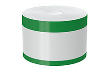 3in x 140ft Peak-Performance Continuous Double Green Stripe