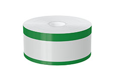 2in x 140ft Peak-Performance Continuous Double Green Stripe