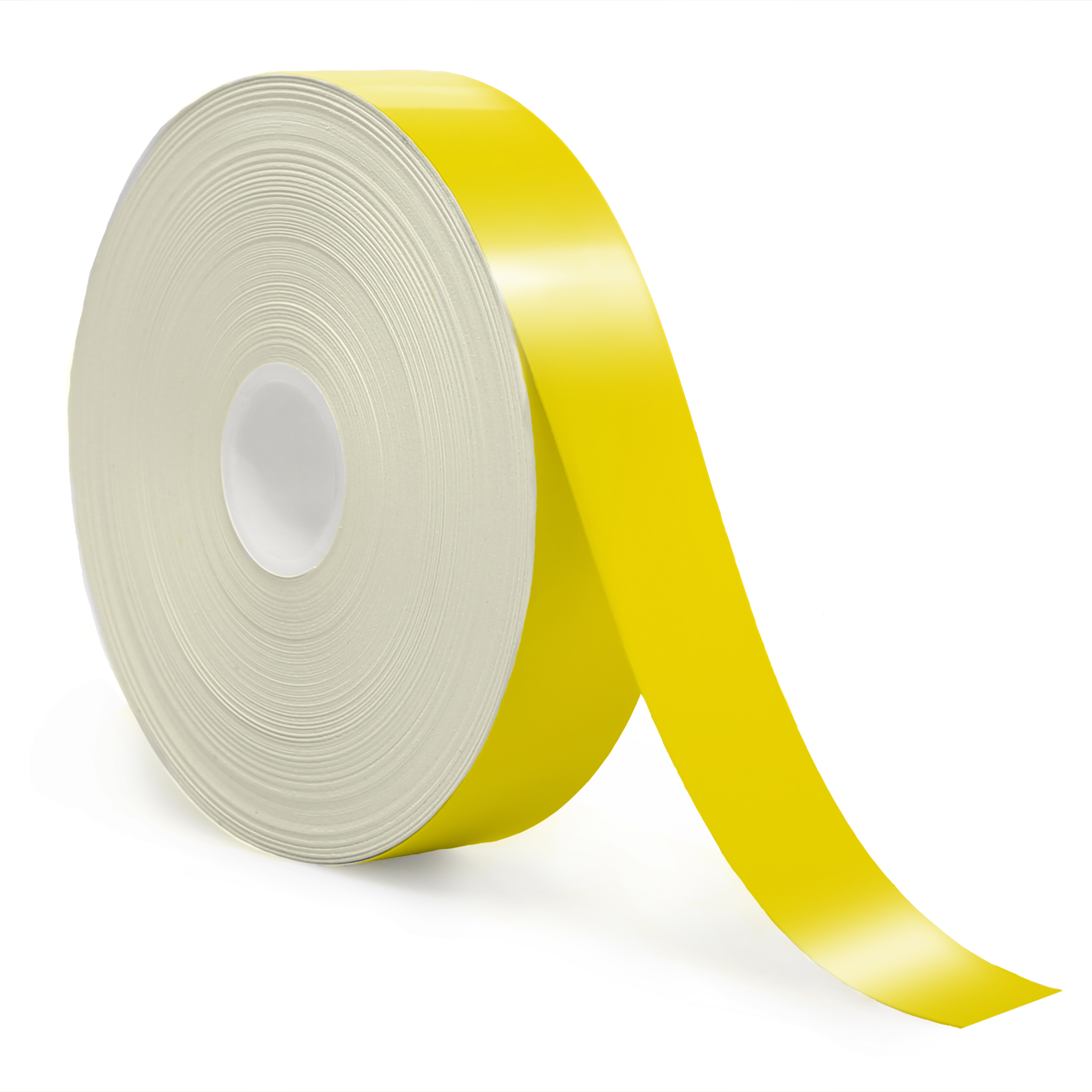 Detail view for 1" x 150ft Yellow Premium Vinyl Labeling Tape