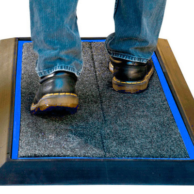 Ask a question about PureTrack Mat and Pad " Blue. Disinfecting Shoe Mat System.