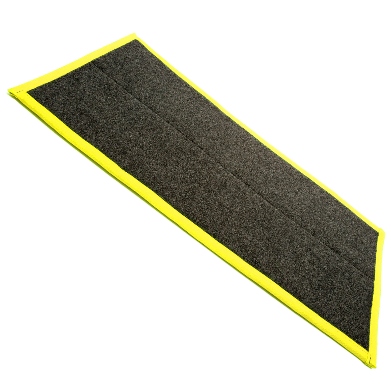 Detail view for PureTrack Replacement Pad with Yellow Trim. Disinfecting Shoe Mat System.