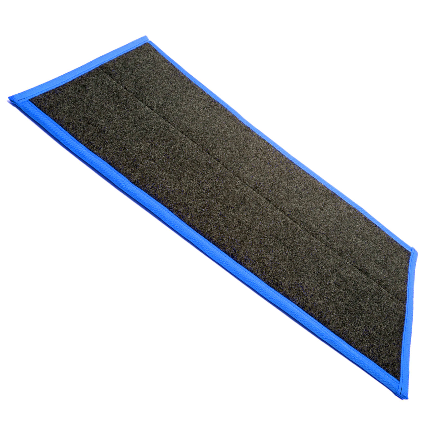 Detail view for PureTrack Replacement Pad with Blue Trim. Disinfecting Shoe Mat System.