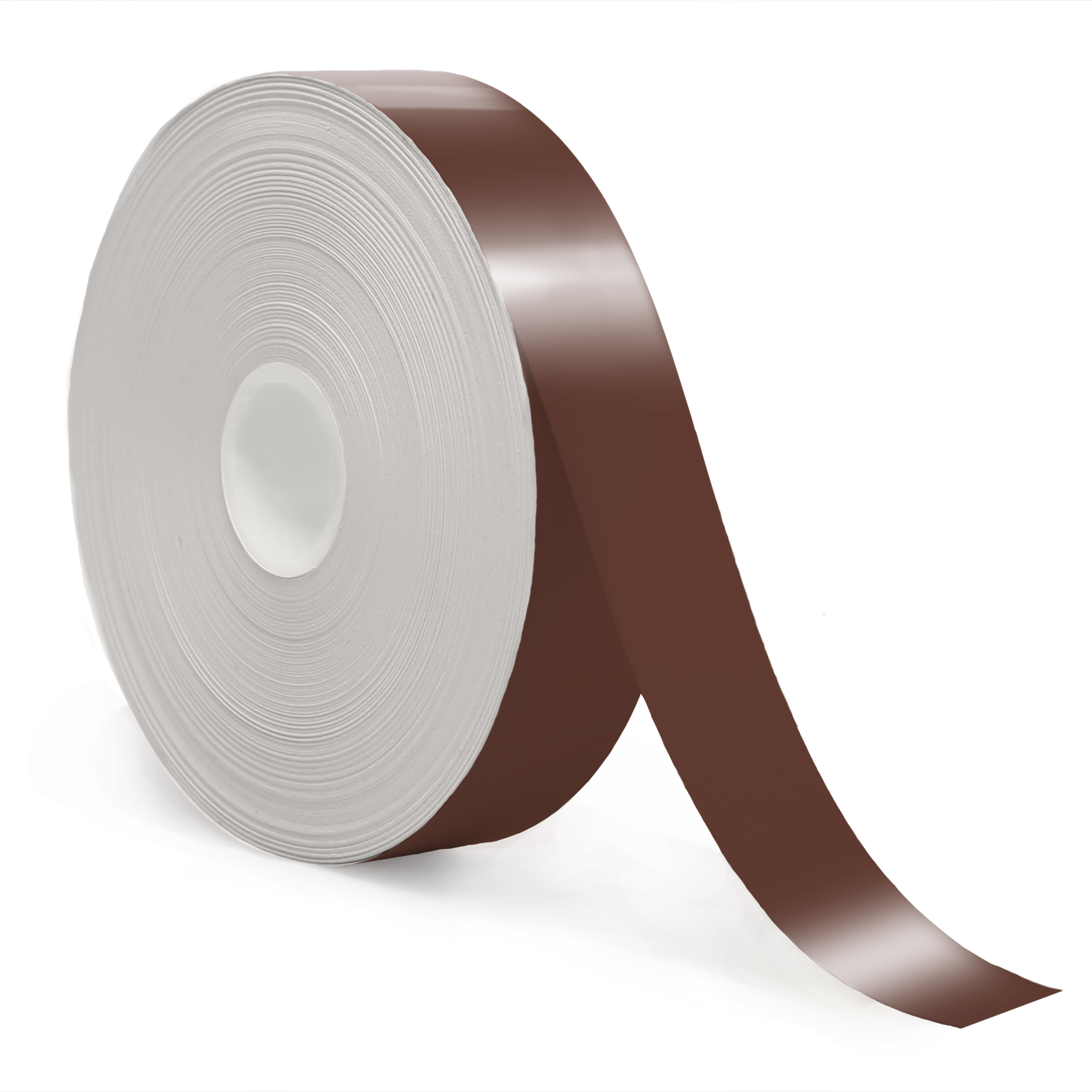 Detail view for 1" x 150ft Brown Premium Vinyl Labeling Tape