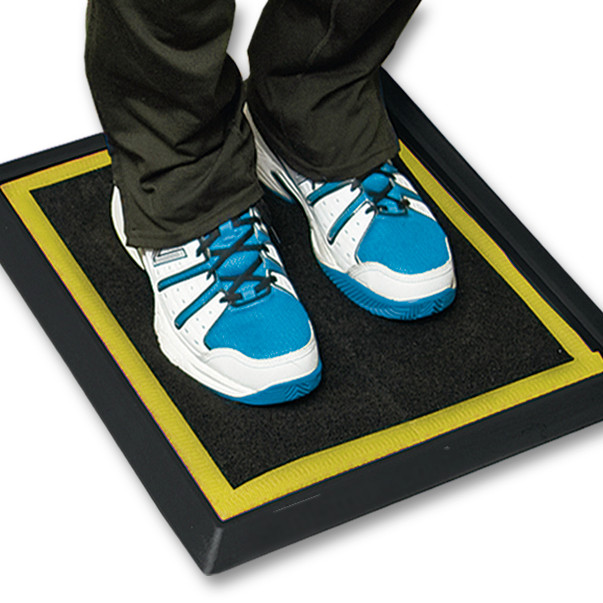 Ask a question about PureTrack Sport Mat and Pad " Yellow. Disinfecting Shoe Mat System.