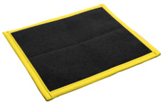 PureTrack Sport Replacement Pad with Yellow Trim. Disinfecting Shoe Mat System.