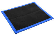 PureTrack Sport Replacement Pad with Blue Trim. Disinfecting Shoe Mat System.