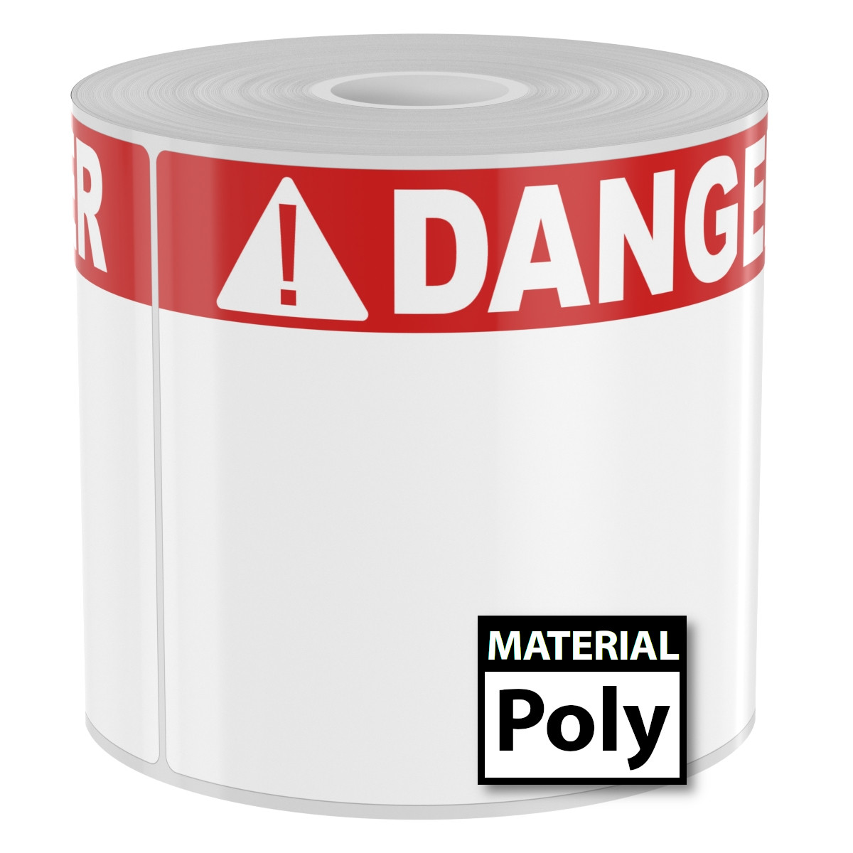Ask a question about 250 4" x 6" High-Performance Poly Arc Flash labels White Danger on Red Band