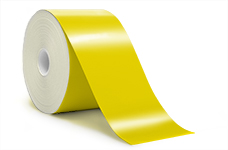 3in x 150ft Yellow premium vinyl tape