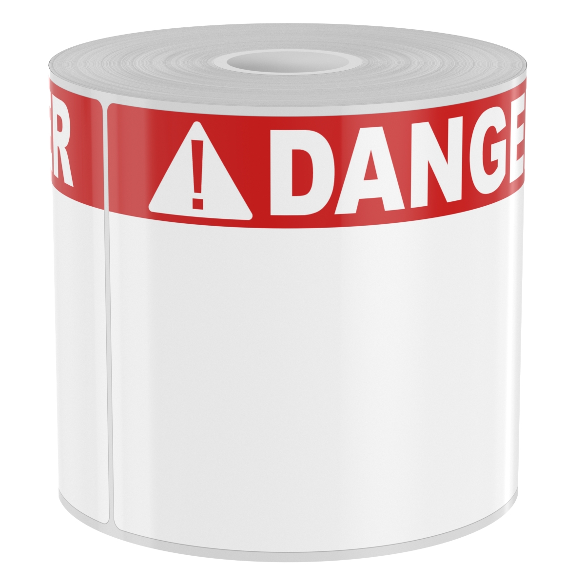 250 4in x 6in Arc Flash Labels White Danger on Red Band