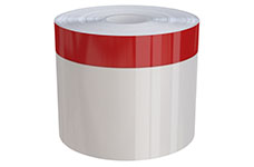 3in x 70ft Peak-Performance Continuous Red Stripe