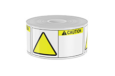 250 2in x 4in ANSI Caution Labels