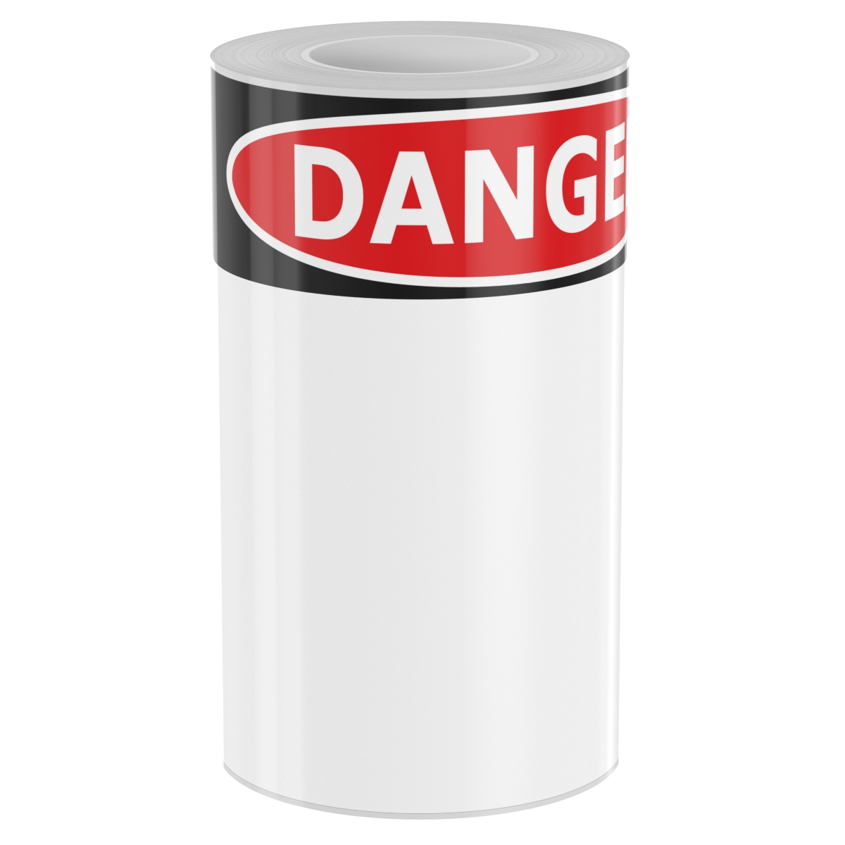100 Blank OSHA Danger Sign 8.5in x 11in