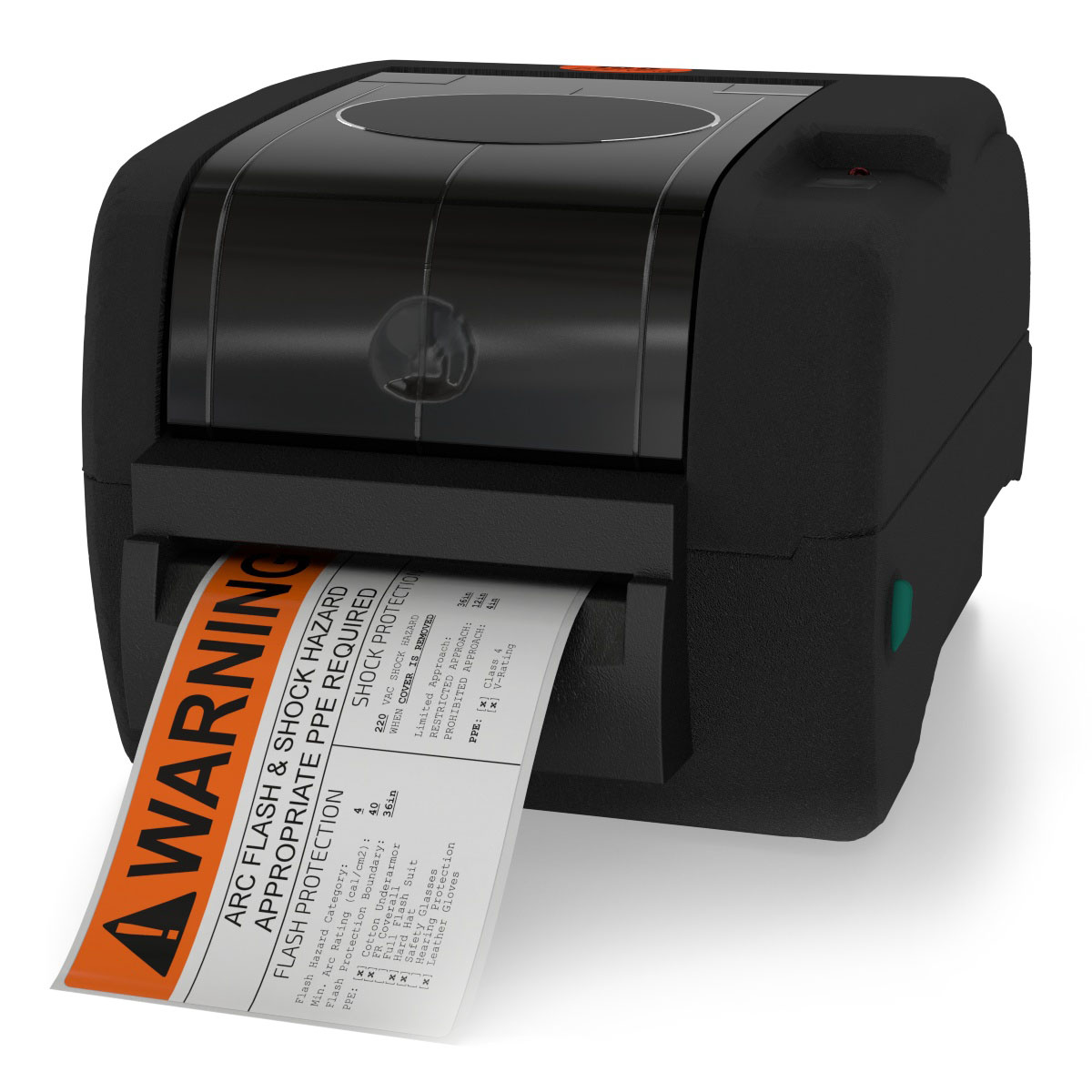 Detail view for SafetyPro 300 Industrial Label Printer