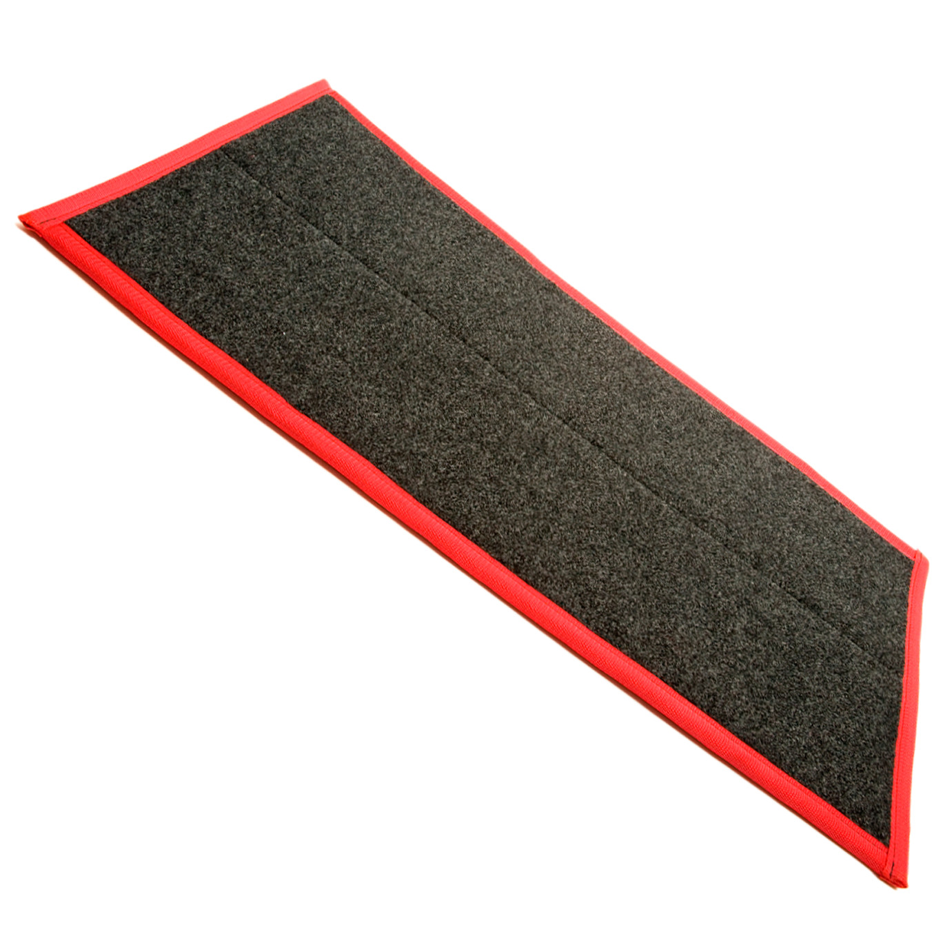 Detail view for PureTrack Replacement Pad with Red Trim. Disinfecting Shoe Mat System.