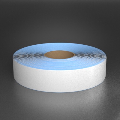 Ask a question about Superior Mark 2" x 100ft Beveled White Floor Tape