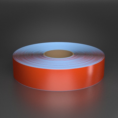 Ask a question about Superior Mark 2" x 100ft Beveled Orange Floor Tape