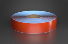 Superior Mark� 2in x 100ft Beveled Orange Floor Tape