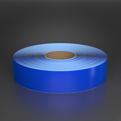 Ask a question about Superior Mark 2" x 100ft Beveled Blue Floor Tape